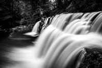 Waterfall Black & White